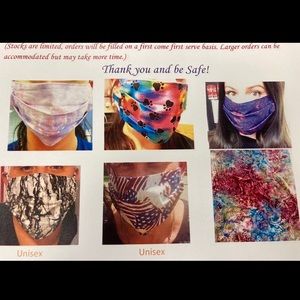 Face masks men and woman